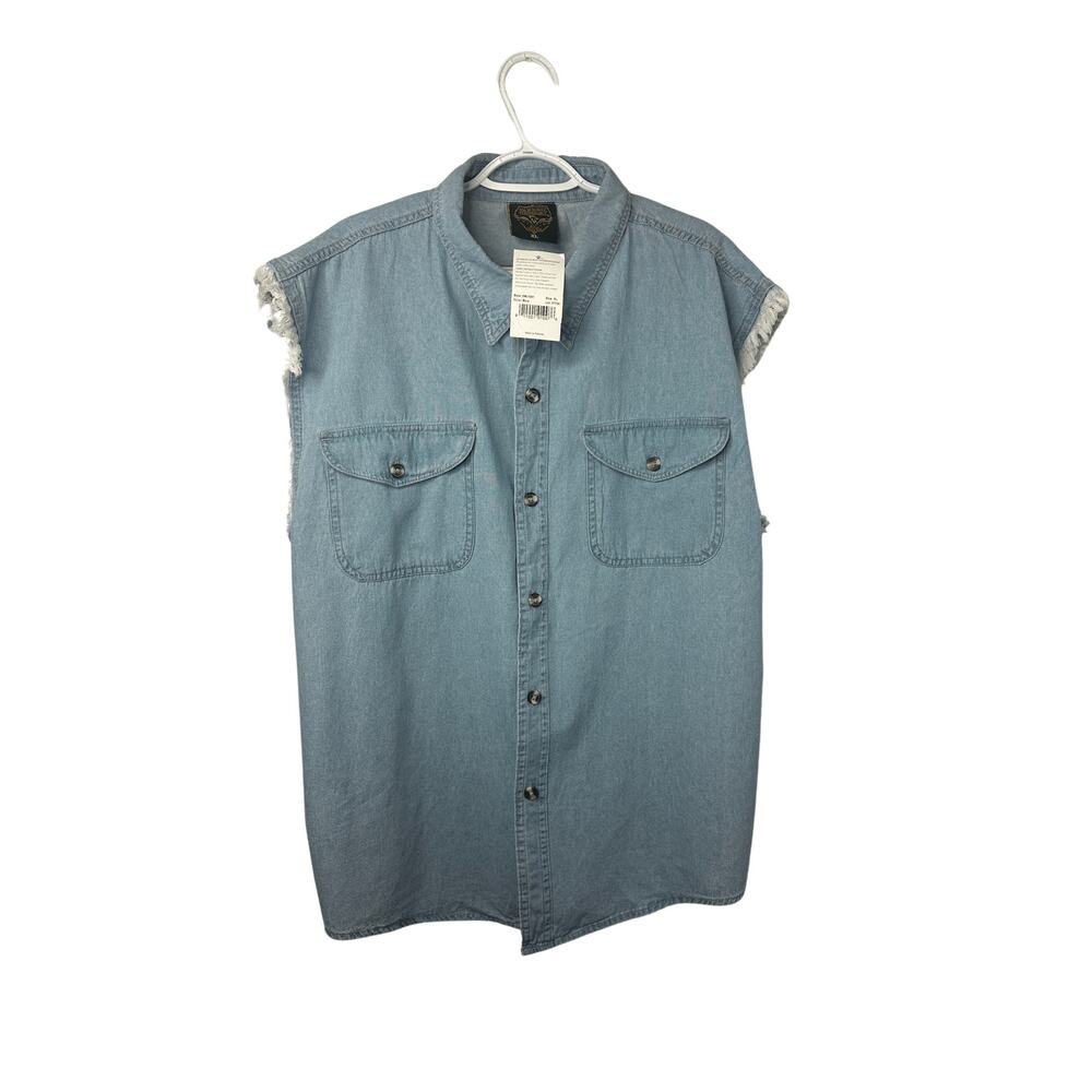Milwaukee Performance Apparel Denim Collection (Blue Denim Vest) XL Blue